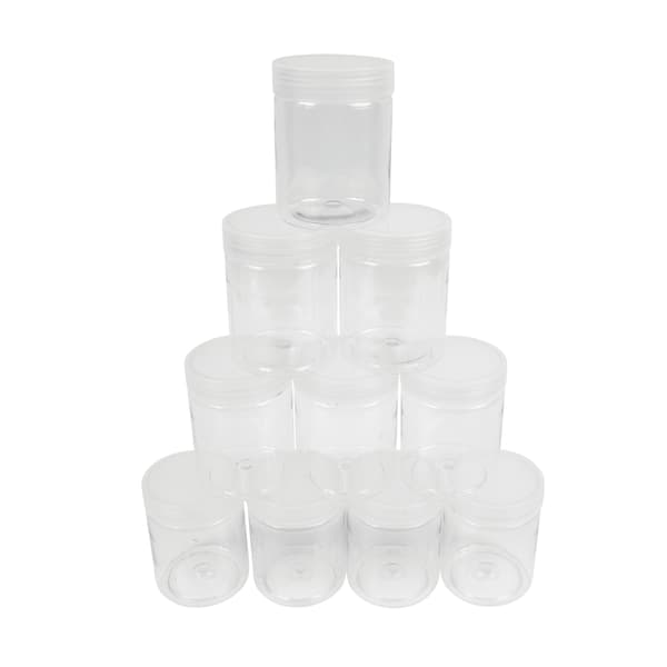 Burklåda plastförvaringsbehållare 250ml Ø67mm