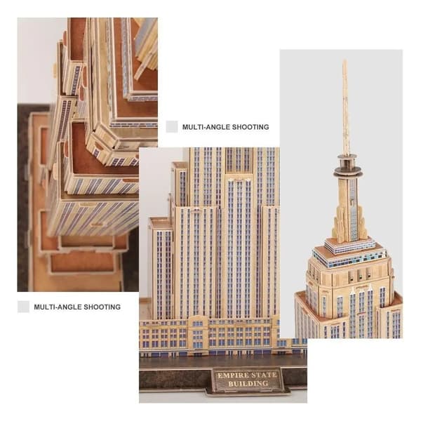 3D-PUSLESPIL NATIONAL GEO - EMPIRE STATE BUILDING 977