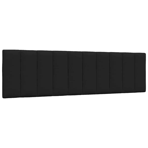 vidaXL hovedgærdehynde, sort, 180 cm, stof