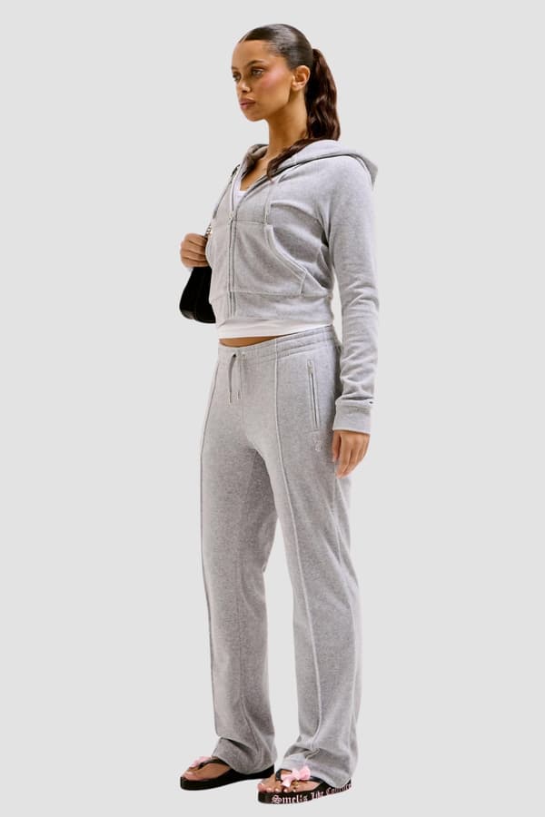 Juicy Couture Grå Dame Madison Hættetrøje M