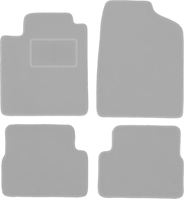 Grå bilmåtter til: Nissan Micra K12 hatchback (2002-2010)