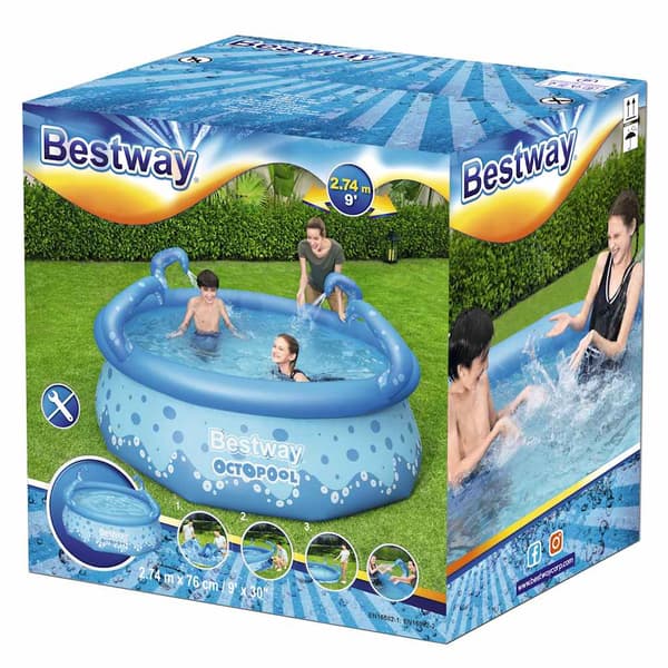 Bestway Easy Set OctoPool Pool, 274x76 cm