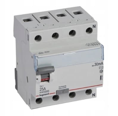 LEGRAND 4P 25A differentialbrytare 411707