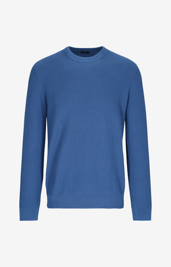 Mikromønstret sweater M