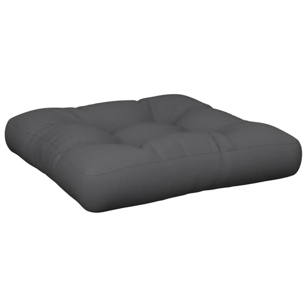 vidaXL Pallsoffkuddar, 2 st, Antracit, Tyg