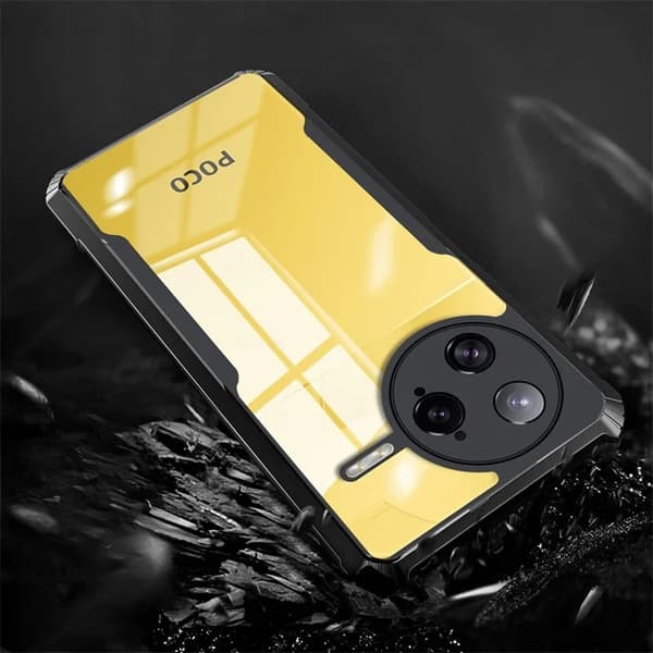 Etui til Xiaomi Poco F7 Ultra, AntiDrop Hybrid, sort
