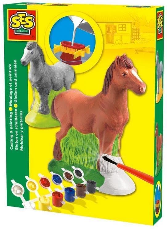 3D gipsafstøbning - Hest