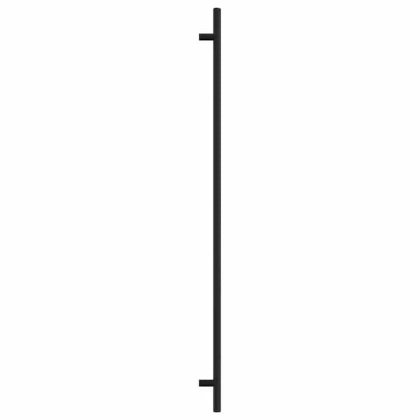 vidaXL skabsgreb 10 stk. sort 480 mm rustfrit stål