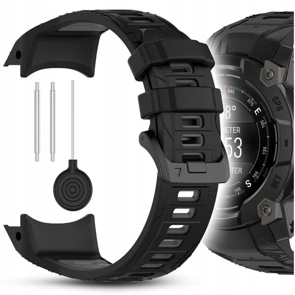 Silikoniranneke Garmin Instinct 3 45mm:lle | Värit