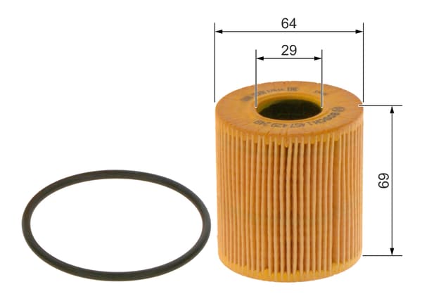 OLIEFILTER FIAT DUCATO 06> 2,2 JTD