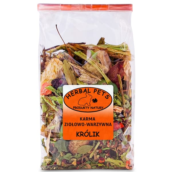 Herbal Pets - Urte- og grøntsagsfoder til kaniner 150 g