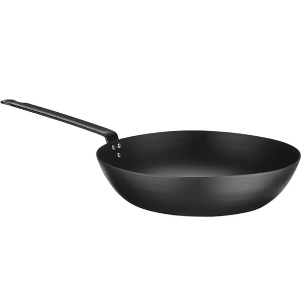 Universal wok i kulstofstål, diameter 304 mm