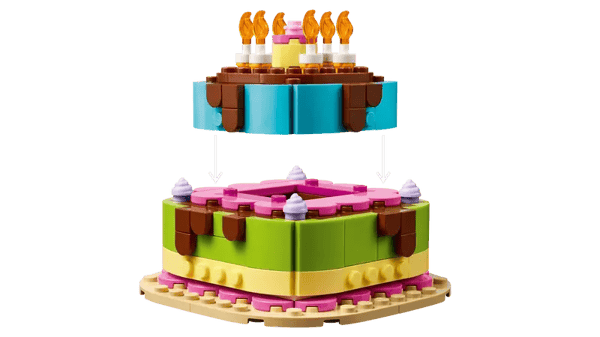 LEGO Födelsedagstårtset 219 delar (40815)