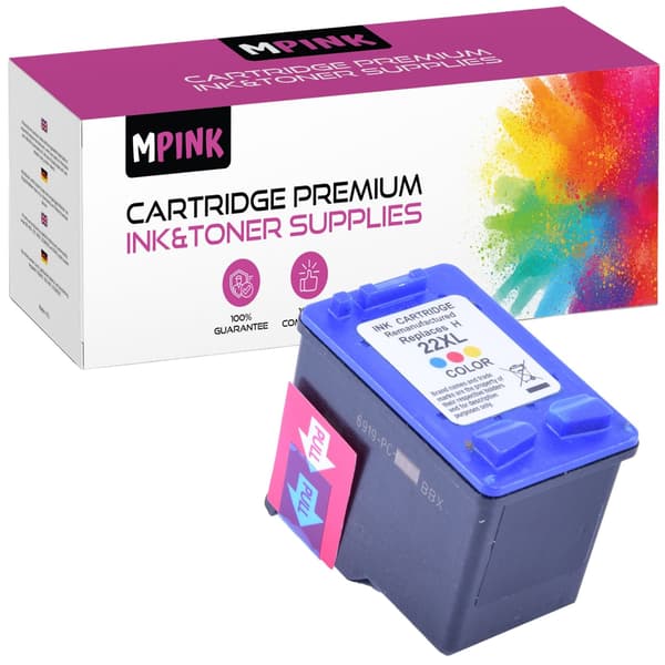 Muste HP GP-H22XL GP -laitteeseen