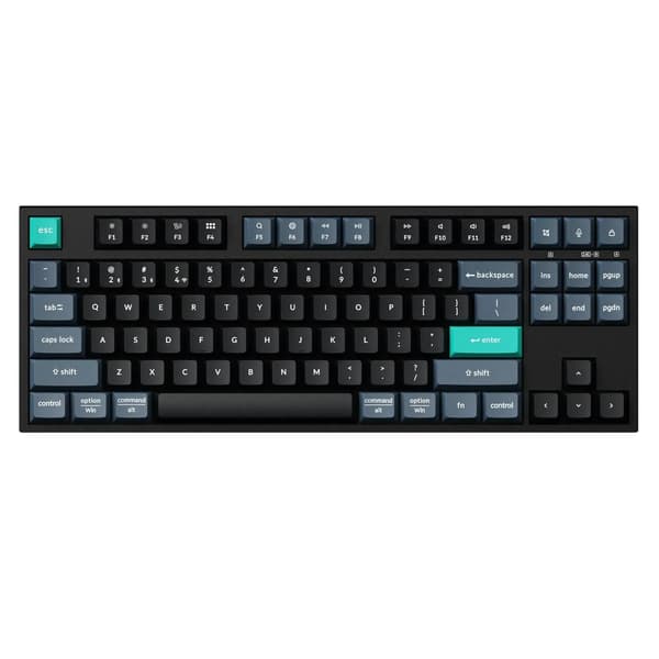 Keychron B33 trådløst tastatur - dyb sort