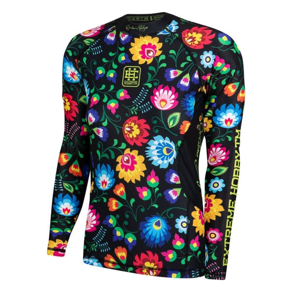 Dam långärmad rashguard FOLK 2 XS VIT