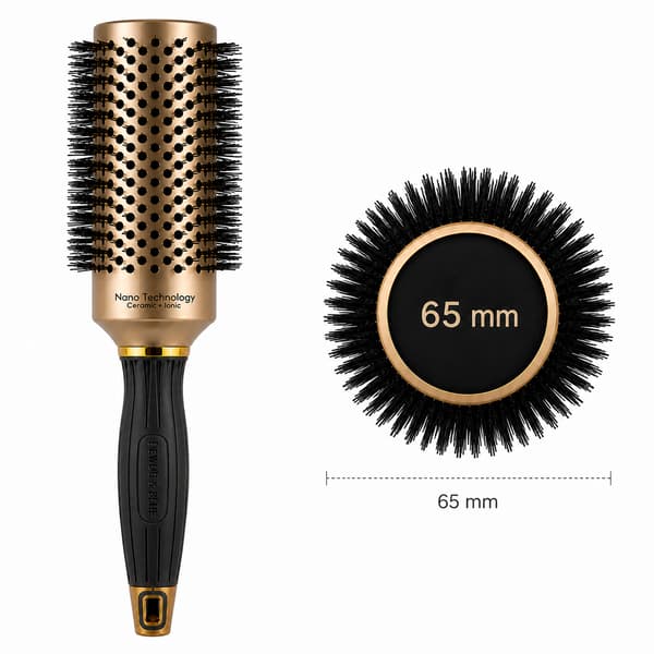 Keramisk termisk stylingborste med jonisering 65 mm NANO TECHNO