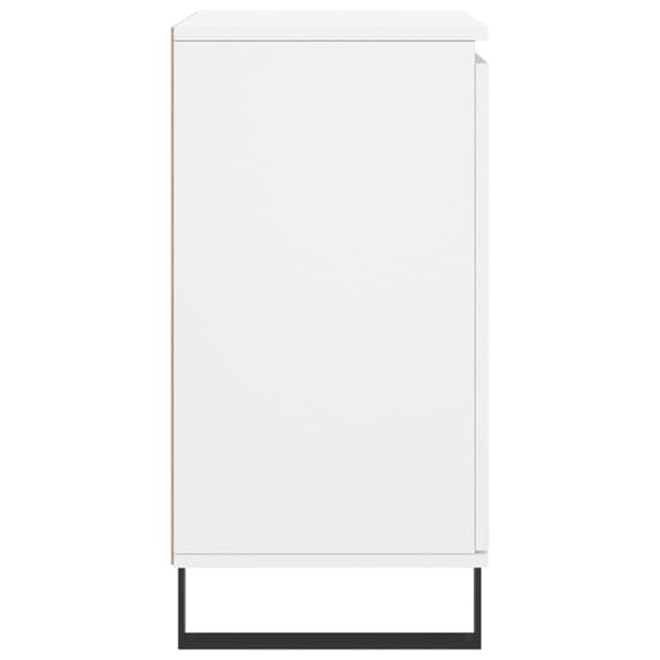 vidaXL Byrå, vit, 60x35x70 cm, träbaserat material