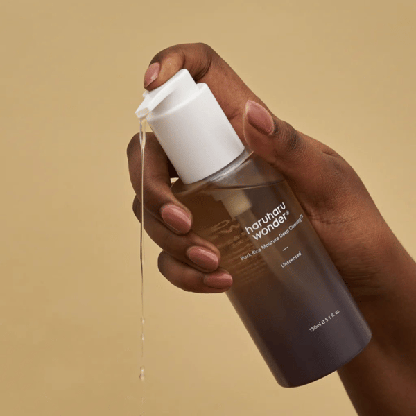 Haruharu Wonder - Sort Ris Fugtigheds Dybderensende Olie - 150ml