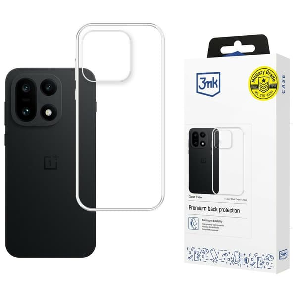 3MK Clear Case för OnePlus 15 5G, transparent