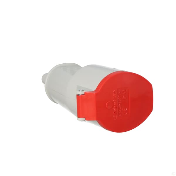 Uttag 32A 3P+Z IP44 isolerad bärbar 380V