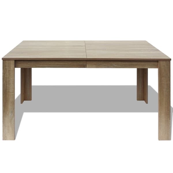 vidaXL Matbord, 140x80x75 cm, ekfärg