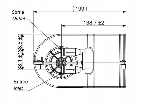 Varmvattenberedarrör FI 50 12V 4,3 KW