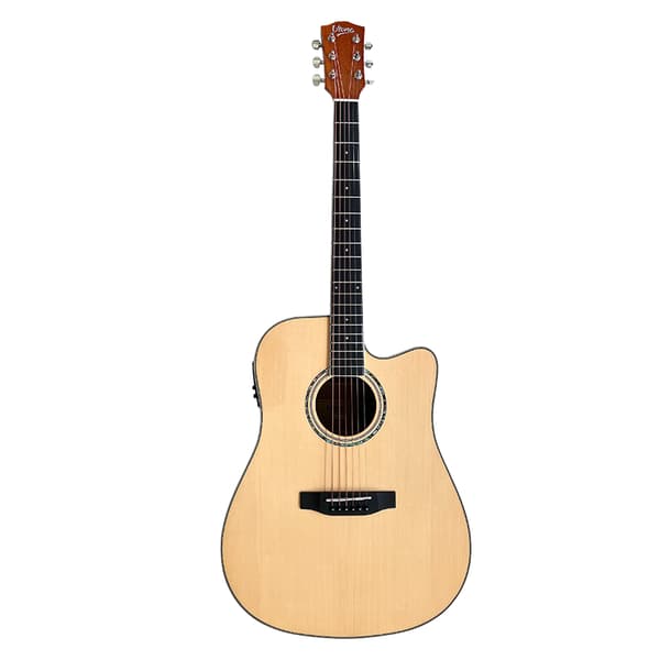 V-TONE VEAG1 CE NT elektroakustisk gitarr 4/4 dreadnought cutaway natural