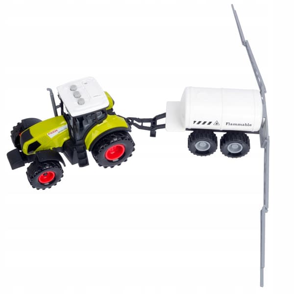 Traktor med anhænger 29x20x10cm 1601