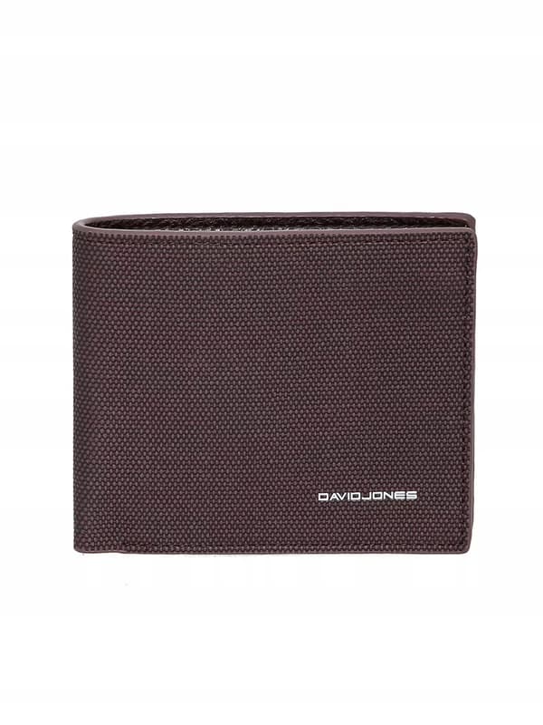 David Jones herrplånbok SLIM eko-läder brun