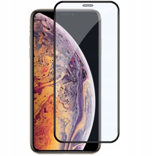 Härdat glas för Apple iPhone X/XS med helskärmstäckning, 5D och 9H