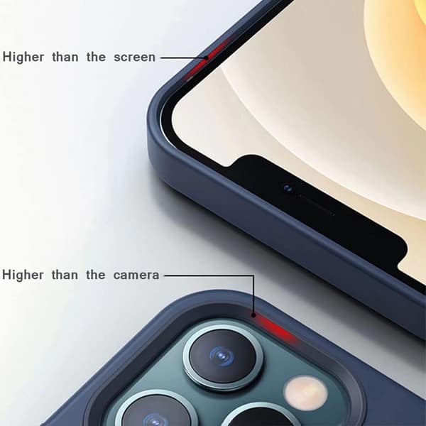 iPhone 13 Pro Max-skal Ultratunt Blått TPU