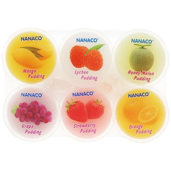 Flerfruktspudding 6x80g NANACO