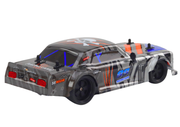 Kauko-ohjattava RC-urheiluauto 1:18 Harmaa