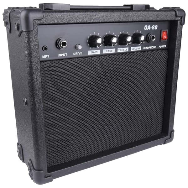 V-TONE EAG SET BK elektroakustisk gitarr + gitarrförstärkare set svart