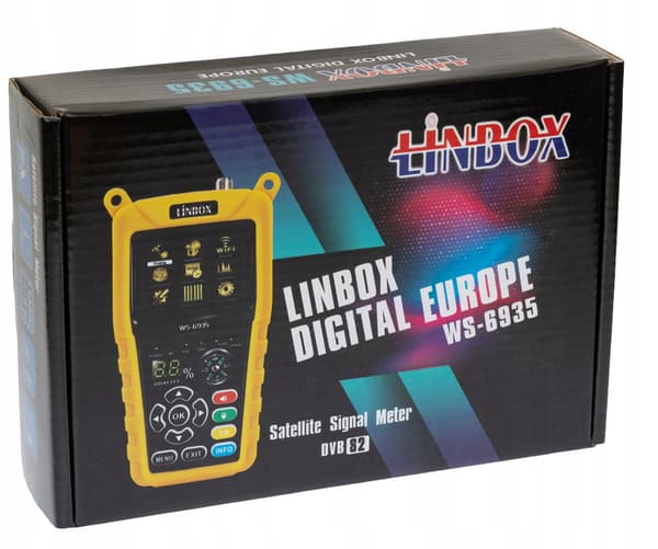 LINBOX WS-6935 DVB-S2 SATELLITMÄTARE FÖRHANDSVISNING