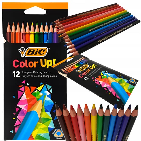 BIC EVOLUTION MÅLGJORDSPENNA 12 FÄRGER 9157