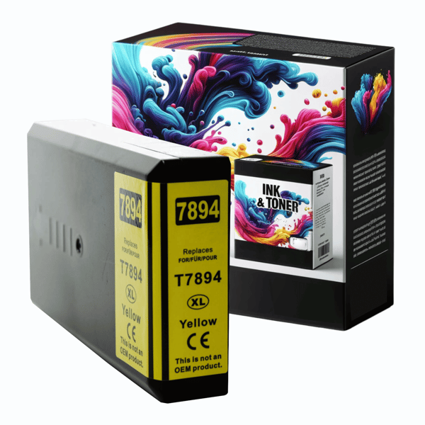 Blæk til Epson Epson WF-5110DW WorkForce Pro Gul GP-E7894Y