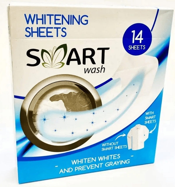 SMART wash Vitgörande våtservetter 14 st