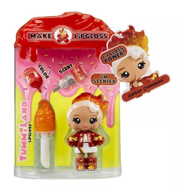 Yummiland Lipgloss Dukke - Amber Cinnamon