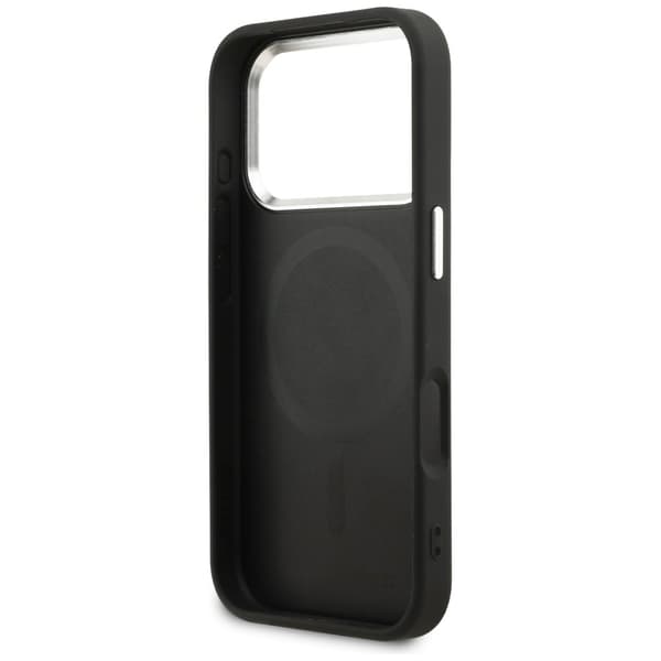 Karl Lagerfeld K Head Point Logo MagSafe-etui til iPhone 17 Pro Max, sort
