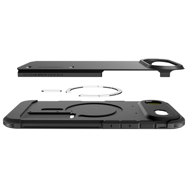 Spigen Tough Armor "T" MAG MagSafe-etui til iPhone Air, sort