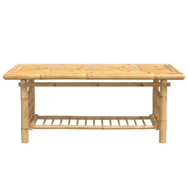 vidaXL Soffbord, 110x55x45 cm, Bambu