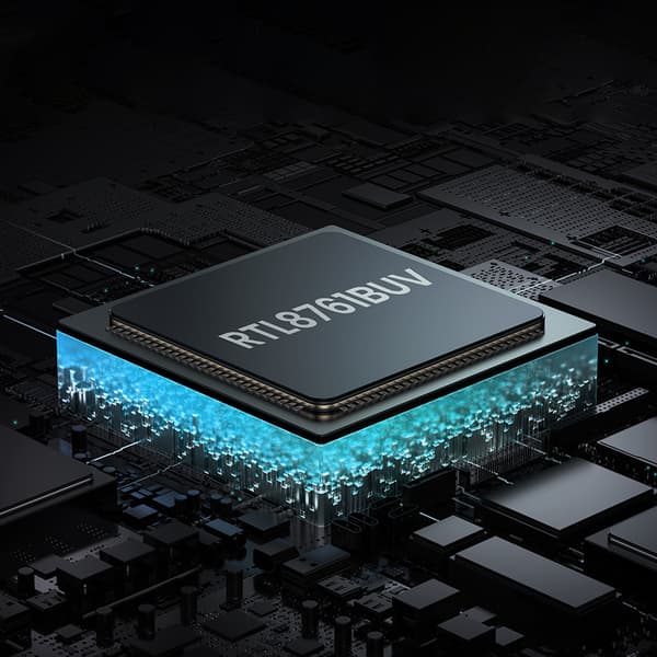 Bluetooth 5.0 USB-A -lähetin-vastaanotinsovitin musta