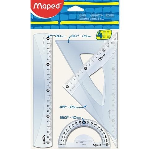 Startsæt Medium lin/2 sæt/vinkler MAPED
