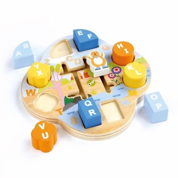 Bamse Alfabet Figurdiagram