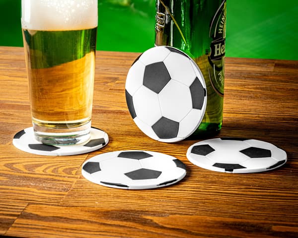 FODBOLD fodboldbeskyttere 4 stk.