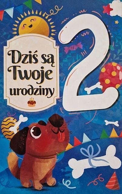 Fødselsdagskort til dreng nr. 2