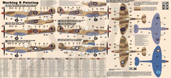 MCRZD170 Starter Spitfire Mk.IX "Skalski's Circus"