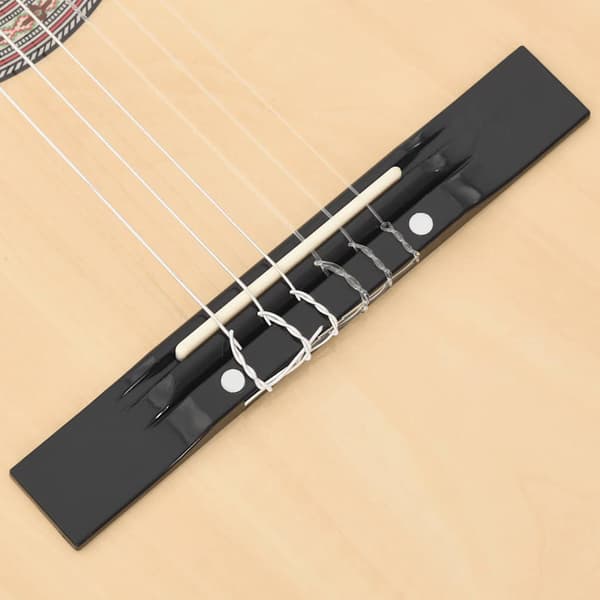 vidaXL 6-strängad cutaway akustisk gitarr, 38" linsträ